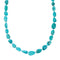 Genuine Native American Navajo Turquoise Sterling Silver Bead Necklace NX12069