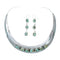 Navajo Turquoise Sterling Silver Collar Necklace Set NX12089