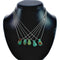 Navajo Turquoise Liquid Sterling Silver Necklace NX12078