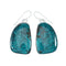 Navajo Turquoise Sterling Silver Hook Dangle Earrings Native American NX12118