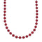 Navajo Native American Sterling Silver Coral Bead Necklace NX12136