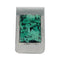 Native American Navajo Turquoise And Sterling Silver Money Clip NX12184