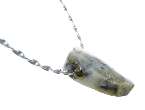 Native American Navajo Jasper Sterling Silver Collar Necklace NX12218