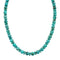 Genuine Navajo Turquoise Sterling Silver Bead Necklace NX12243