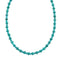 Genuine Navajo Turquoise Sterling Silver Bead Necklace NX12251