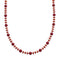 Native American Navajo Sterling Silver Coral Bead Necklace NX12256