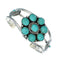 Native Navajo Turquoise Sterling Silver Cuff Bracelet NX12296