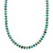 Navajo Turquoise Sterling Silver Bead Native American Necklace NX12319