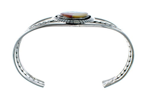 Genuine Zuni Multicolor Sterling Silver Bracelet NX12466
