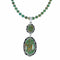 Navajo Kingman Turquoise Sterling Silver Necklace NX12511