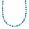 Genuine Navajo Turquoise Sterling Silver Bead Necklace NX12520