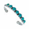 Genuine Navajo Sterling Silver Turquoise Cuff Bracelet NX12523