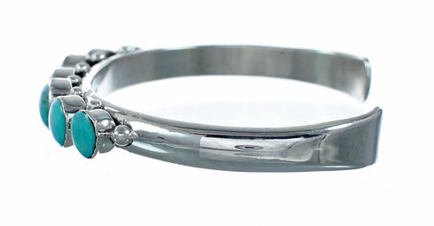 Genuine Navajo Sterling Silver Turquoise Cuff Bracelet NX12523