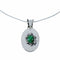 Navajo Malachite Turtle Pendant Sterling Silver Snake Chain Necklace Set NX12534