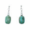 Navajo Turquoise Sterling Silver Bead Post Earrings NX12542