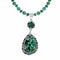 Native American Navajo Turquoise Sterling Silver Necklace NX12572
