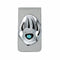 Navajo Sterling Silver Turquoise Bear Paw Money Clip NX12553