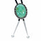 Navajo Sterling Silver American Indian Turquoise Bolo Tie NX12595