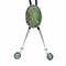 Unique Navajo Sterling Silver Turquoise Bolo Tie NX12597
