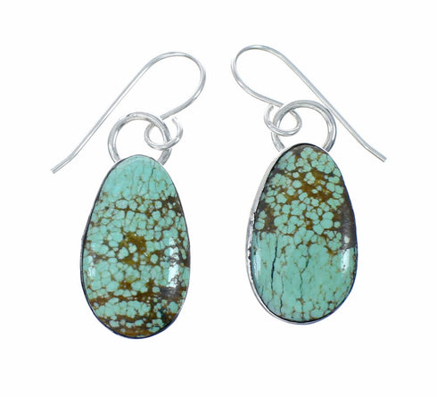 Navajo Sterling Silver Turquoise Link Necklace Earrings Set NX12612