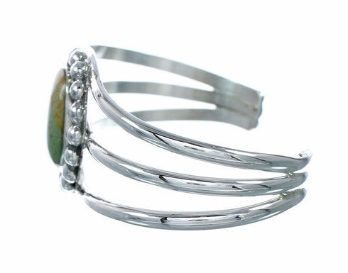 Genuine Navajo Turquoise Sterling Silver Cuff Bracelet NX12598