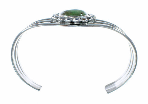 Genuine Navajo Turquoise Sterling Silver Cuff Bracelet NX12598