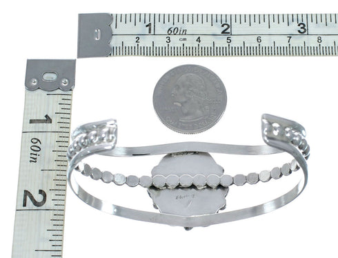 Genuine Navajo Turquoise Sterling Silver Cuff Bracelet NX12600