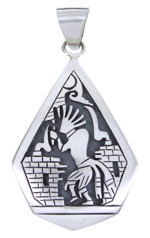 George Phillipis Native American Hopi Kokopelli Pendant YS64409