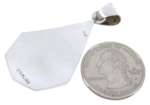 George Phillipis Native American Hopi Kokopelli Pendant YS64409