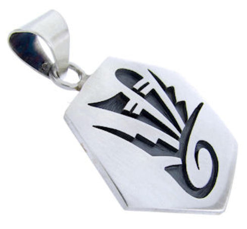 George Phillips Sterling Silver Native American Pendant AW65796