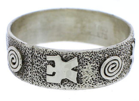 Sterling Silver Lizard Native American Ring Size 5-3/4 EX30330