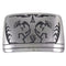 Silver Native American George Phillips Kokopelli Belt Buckle YS62605