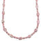 Rhodochrosite And Sterling Silver American Indian Bead Necklace WX59788