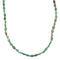 Turquoise Sterling Silver Southwest Bead Necklace NX96363