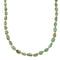 Navajo Authentic Sterling Silver And Turquoise Bead Necklace RX98087