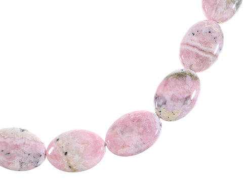 Rhodochrosite Authentic Sterling Silver Southwest Bead Necklace AX99963