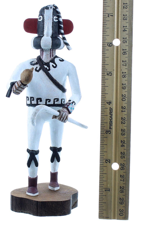 Kokopelli Hopi Kachina Doll Native American Joe Duwyenie NX103715