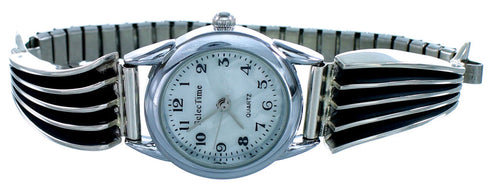 Navajo Genuine Sterling Silver Watch NN20290