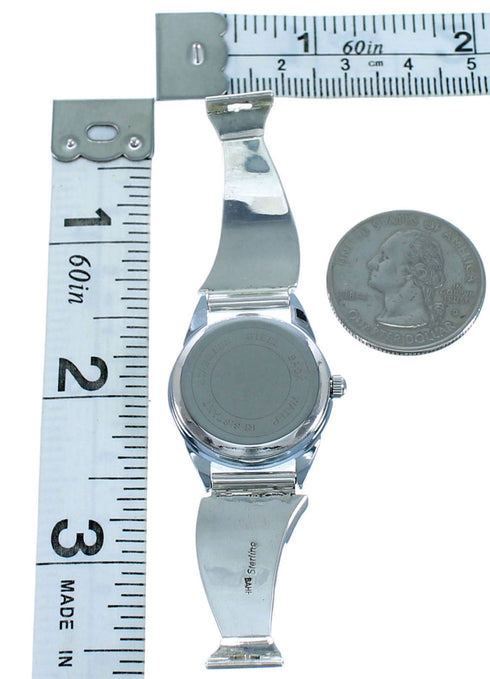 Navajo Genuine Sterling Silver Watch NN20290