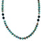 Multicolor Sterling Silver Navajo Bead Necklace SX108666