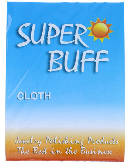 Super Buff Sterling Silver Gold Jewelry Polishing Cloth