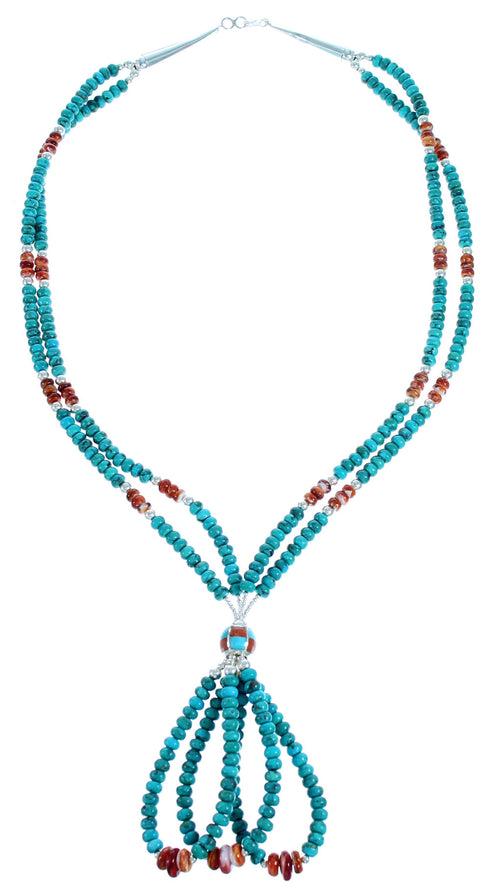 Southwest Multicolor Multistrand Bead Necklace RX114952