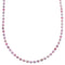 Southwest Sterling Silver Rhodochrosite Bead Necklace RX115235