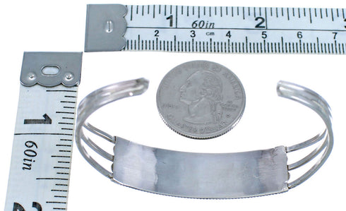 Sterling Silver Turquoise Zuni Indian Cuff NN20293