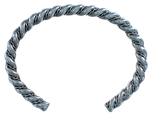 Sterling Silver Navajo Baby Bracelet ZX116998