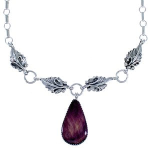 Onyx Navajo Genuine Sterling Silver Scalloped Leaf Ring Size 5-1/2 RX119000