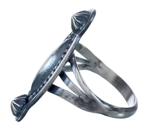 Native American Genuine Steling Silver Ring Size 5 BX118944
