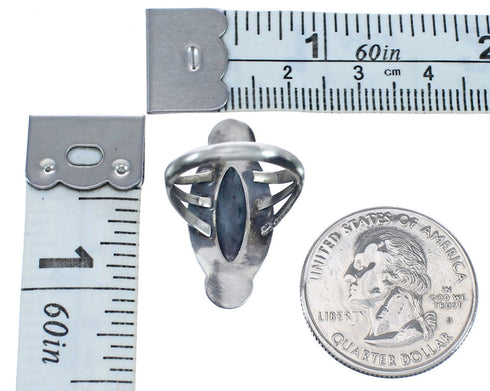 Native American Genuine Steling Silver Ring Size 5 BX118944