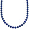 Southwest Authentic Sterling Silver Bead Lapis Necklace BX120534