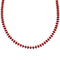 Southwestern Sterling Silver Coral 16" Bead Necklace KX121071
